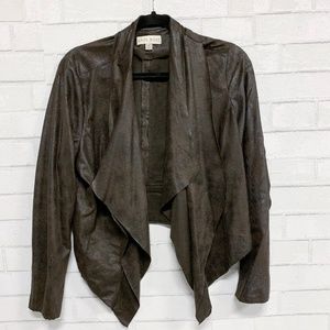 Knox Rose Faux Leather Jacket - XL